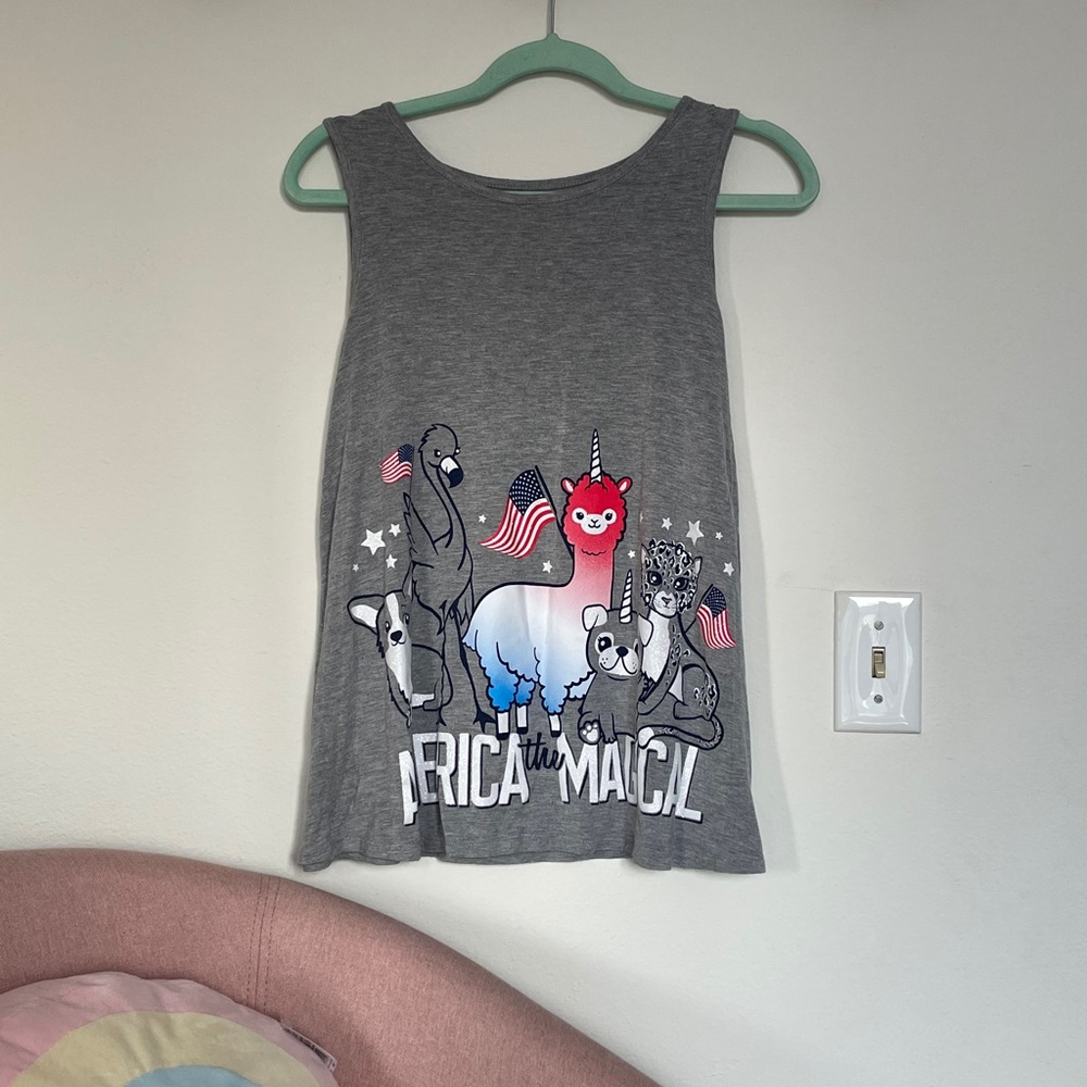 4th of July Tank Top